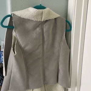 Neiman Marcus grey vest